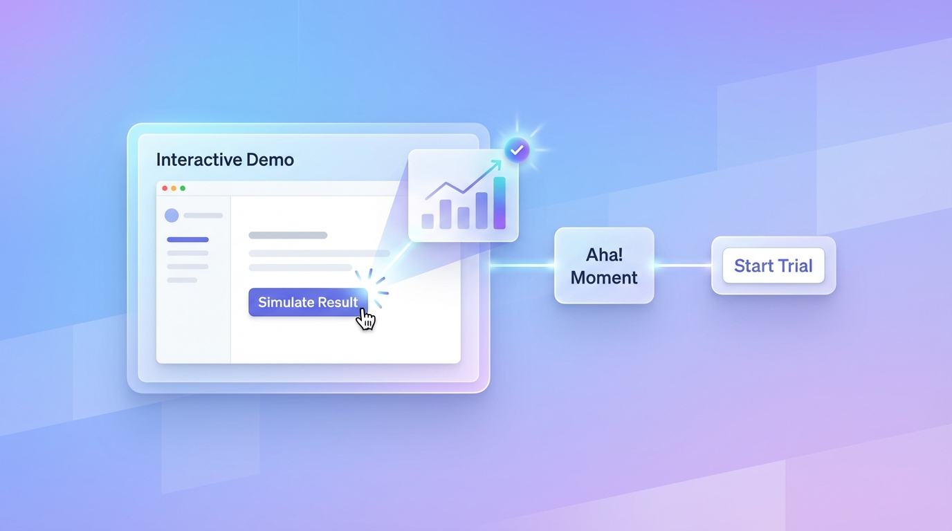 designing content that triggers the product aha moment before signup