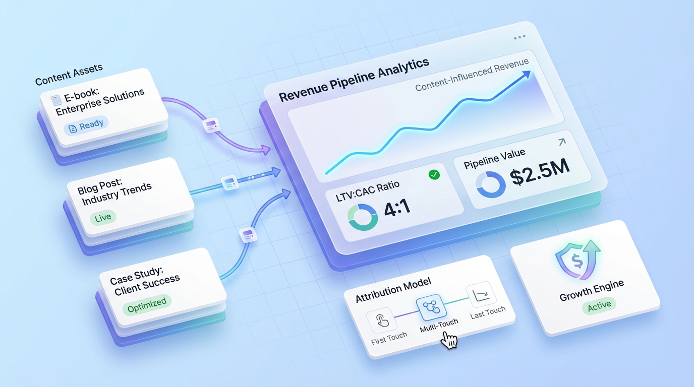 metrics that prove content contribution to revenue pipeline 2