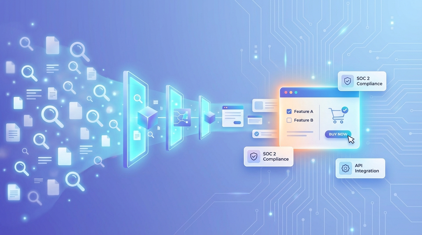 identifying feature specific search queries that signal high purchase intent