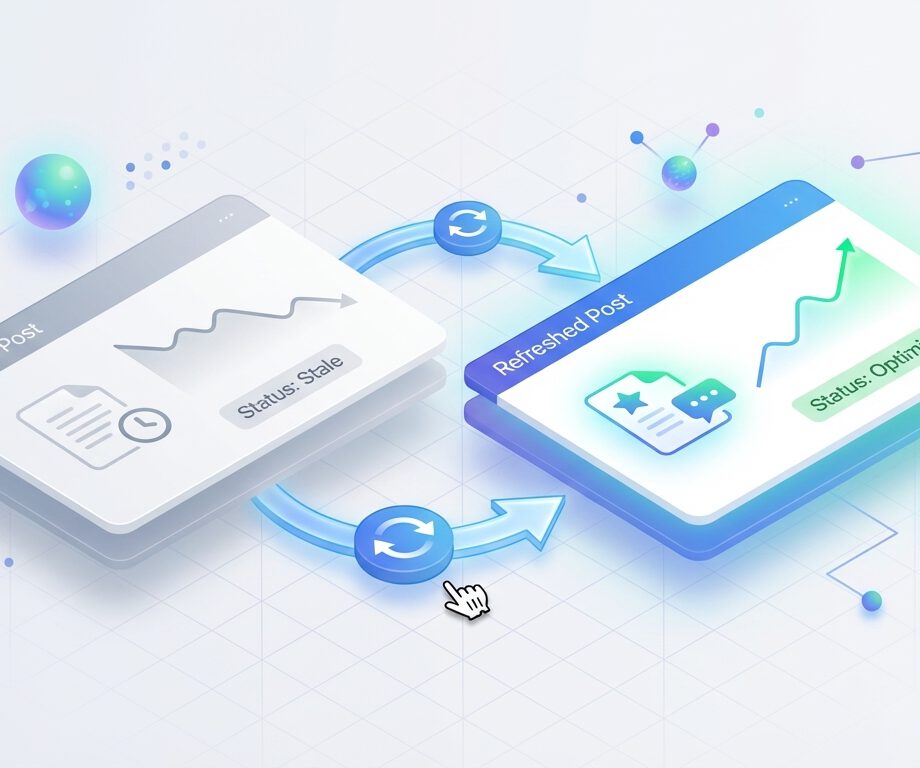 reviving decaying content by injecting fresh expert perspectives