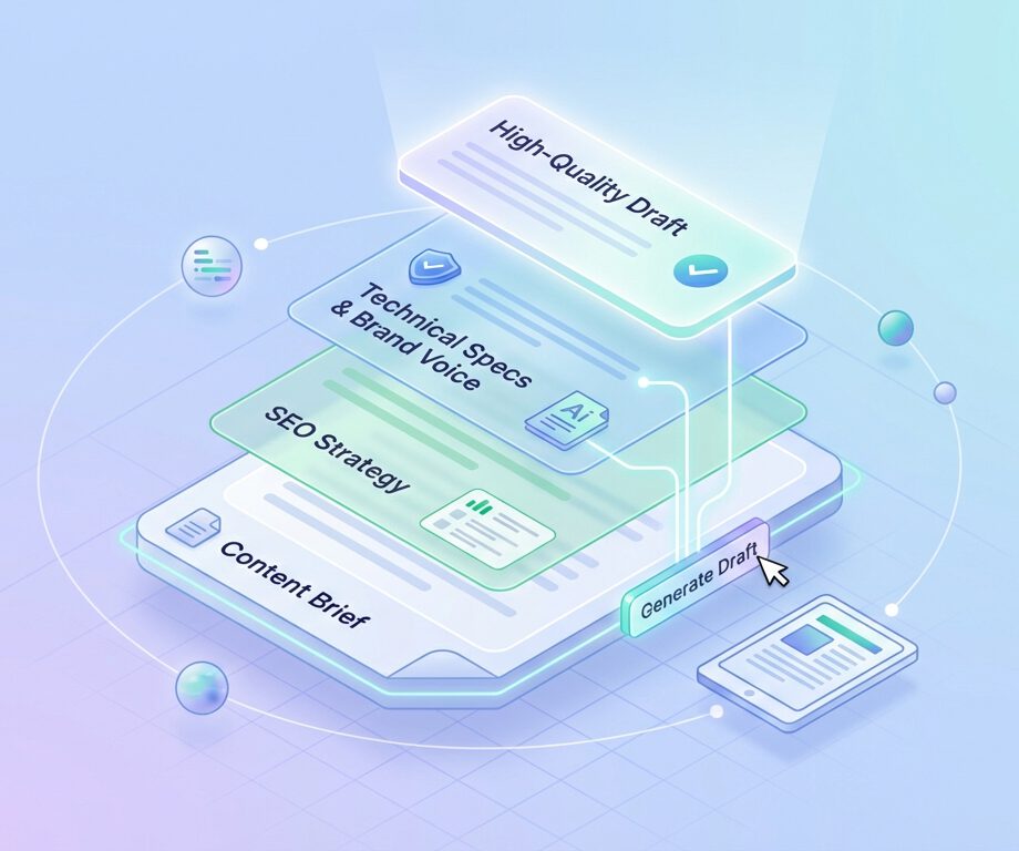 standardizing detailed briefs to maintain technical accuracy across freelancers