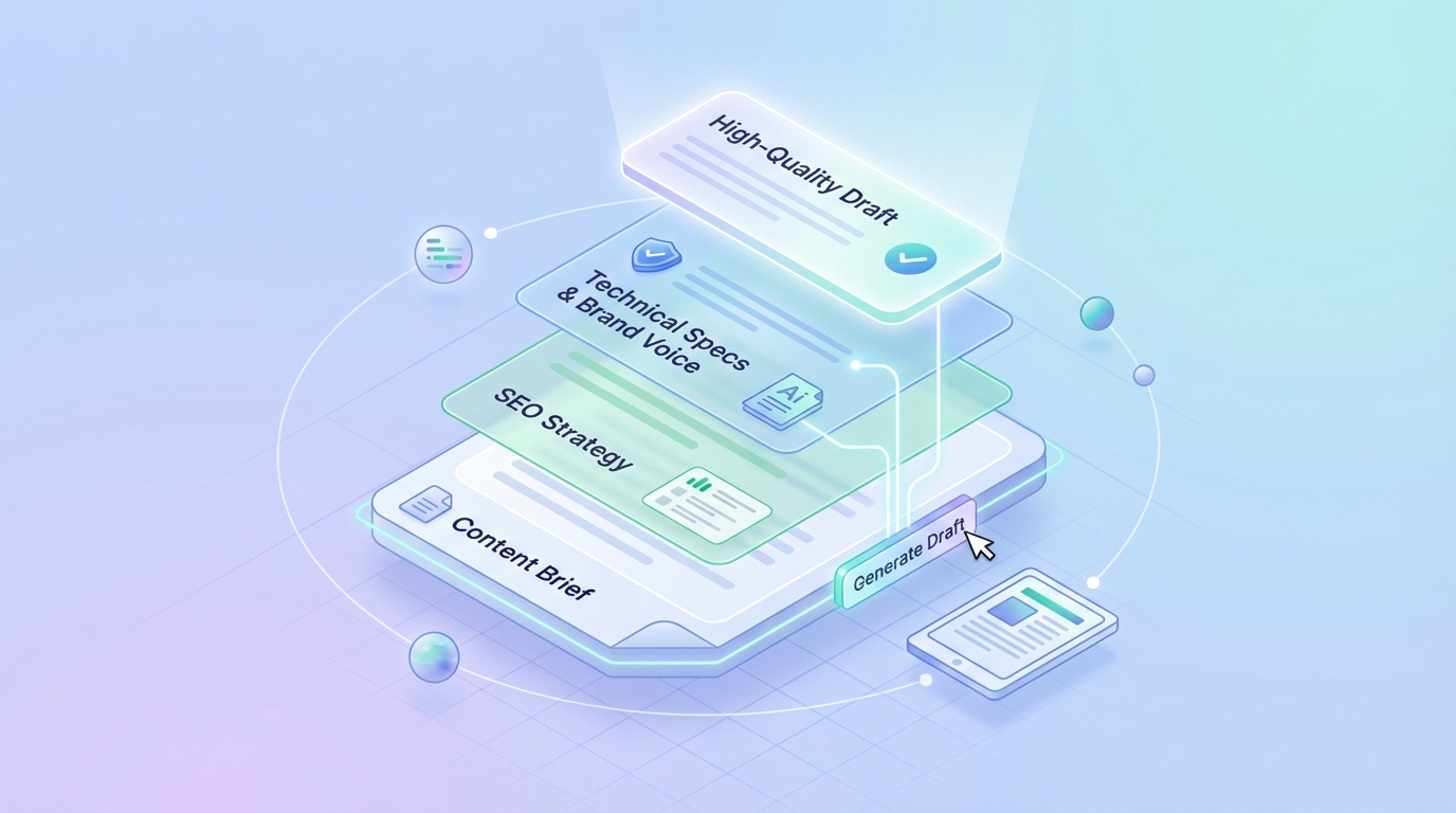 standardizing detailed briefs to maintain technical accuracy across freelancers