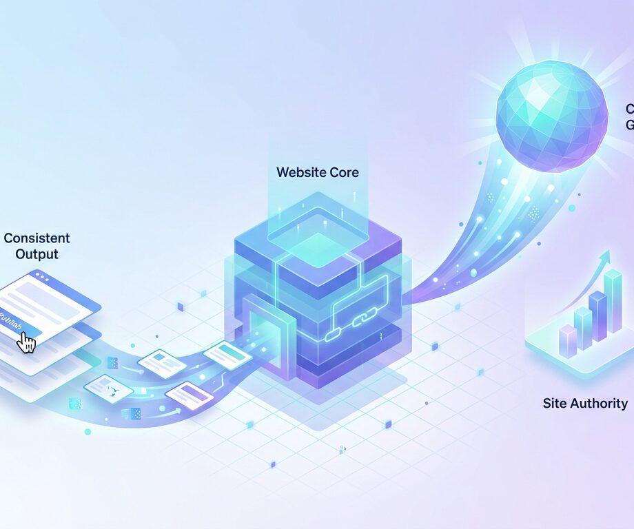 the compound effect of consistent output on domain rating growth