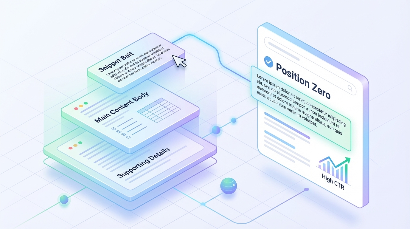 structuring content assets to dominate featured snippets and position zero