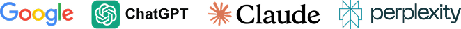 GEO & SEO LLM logos