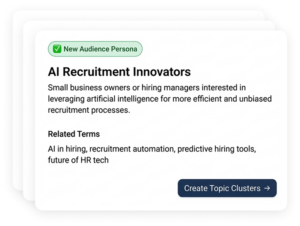 audience persona targeting