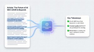 optimized key takeaways