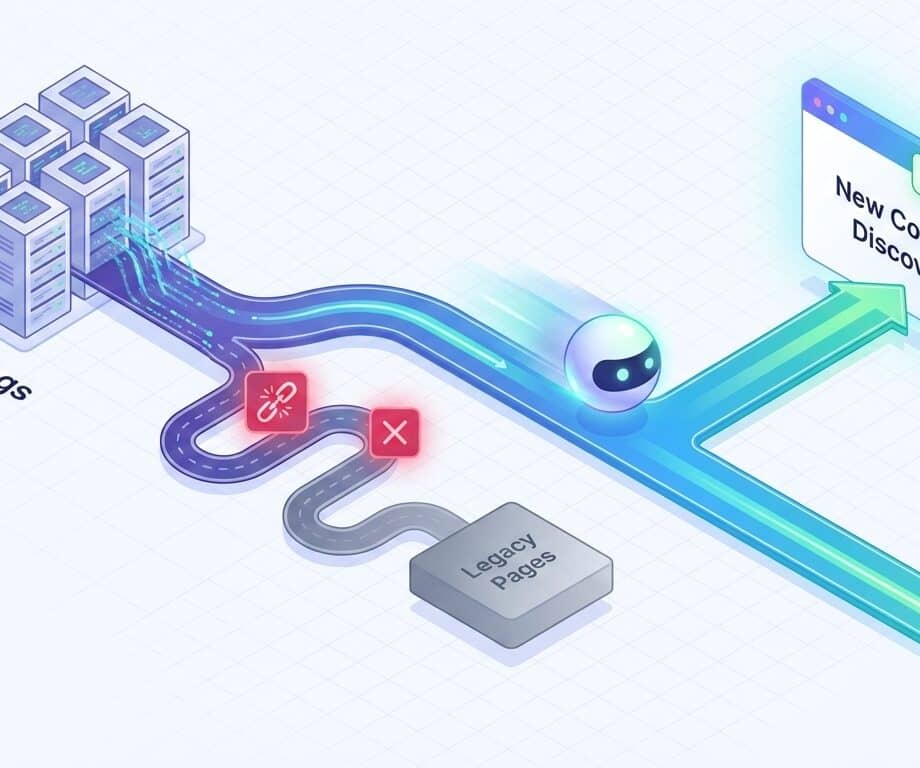 optimizing server log data to ensure crawl efficiency for new urls