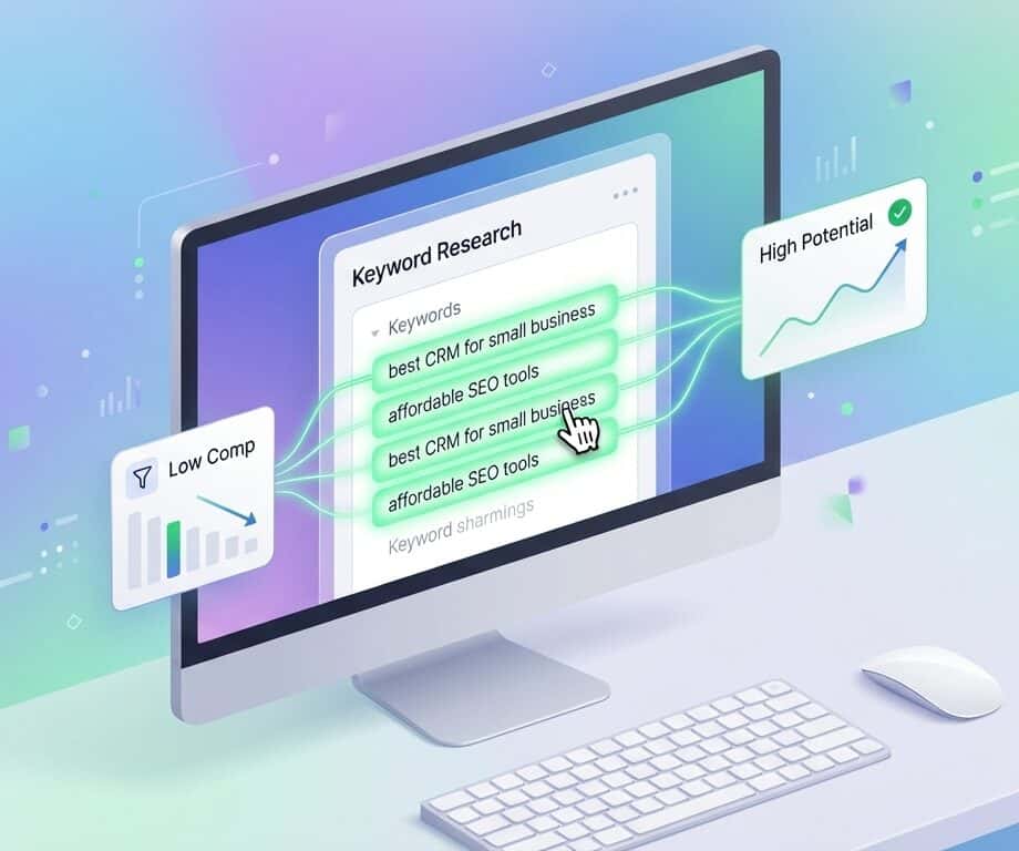 uncovering low competition keywords with high conversion potential