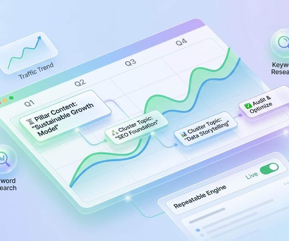 the complete blueprint for building a sustainable content marketing strategy
